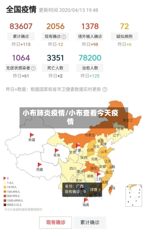 小布肺炎疫情/小布查看今天疫情-第1张图片