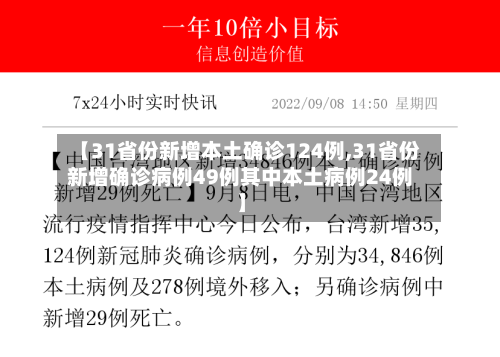 【31省份新增本土确诊124例,31省份新增确诊病例49例其中本土病例24例】-第2张图片