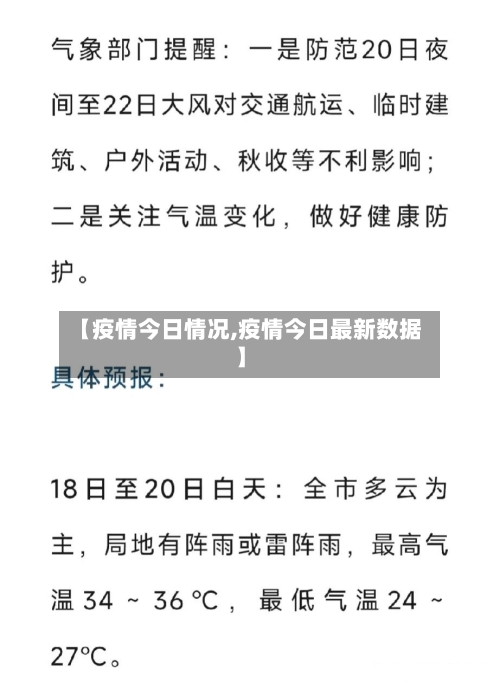 【疫情今日情况,疫情今日最新数据】-第1张图片