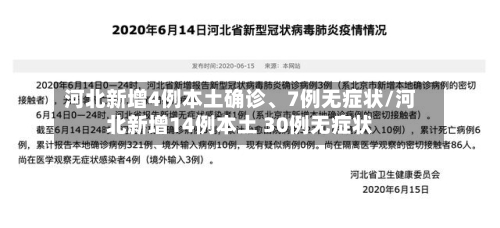 河北新增4例本土确诊、7例无症状/河北新增14例本土 30例无症状-第1张图片