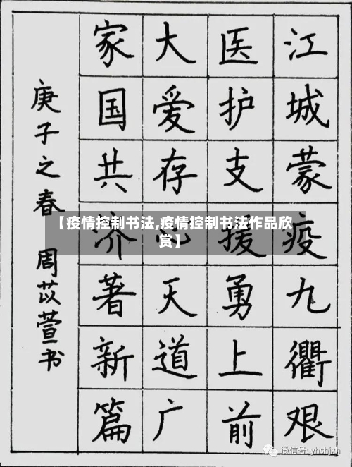 【疫情控制书法,疫情控制书法作品欣赏】-第2张图片