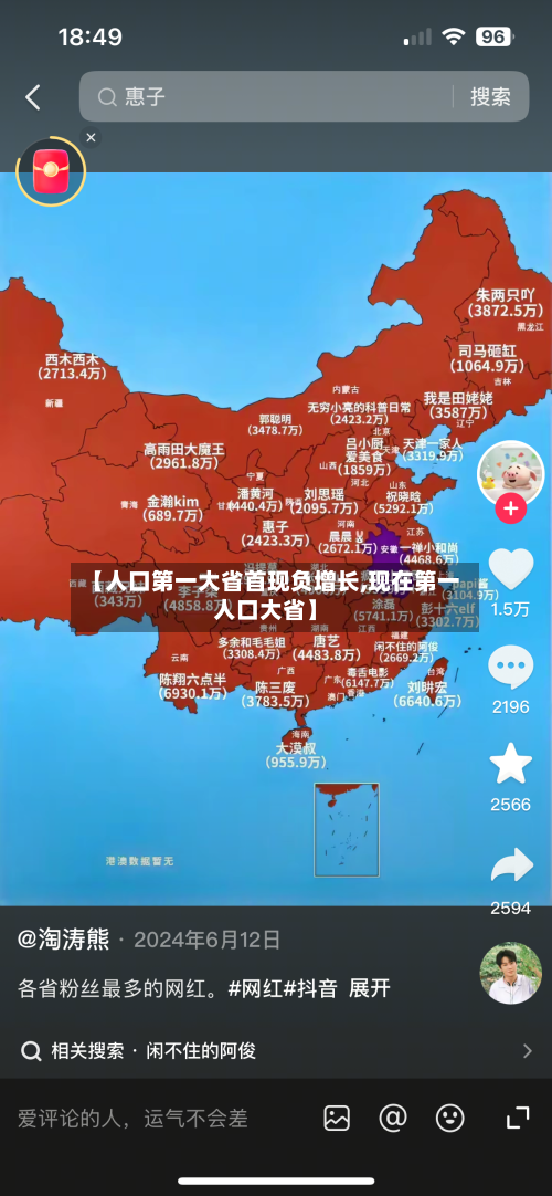 【人口第一大省首现负增长,现在第一人口大省】-第2张图片