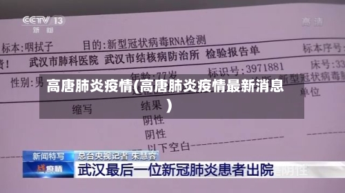 高唐肺炎疫情(高唐肺炎疫情最新消息)-第2张图片