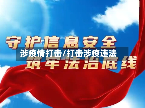 涉疫情打击/打击涉疫违法-第2张图片